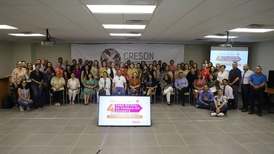 Creson fortalece la formación del profesorado con foro estatal para docentes y directivos